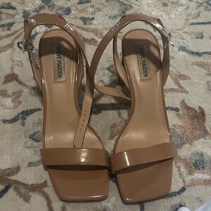 Steve Madden Brown Strappy Heels
